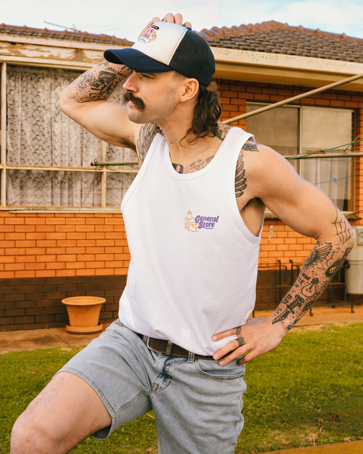 Solar Panel Singlet White