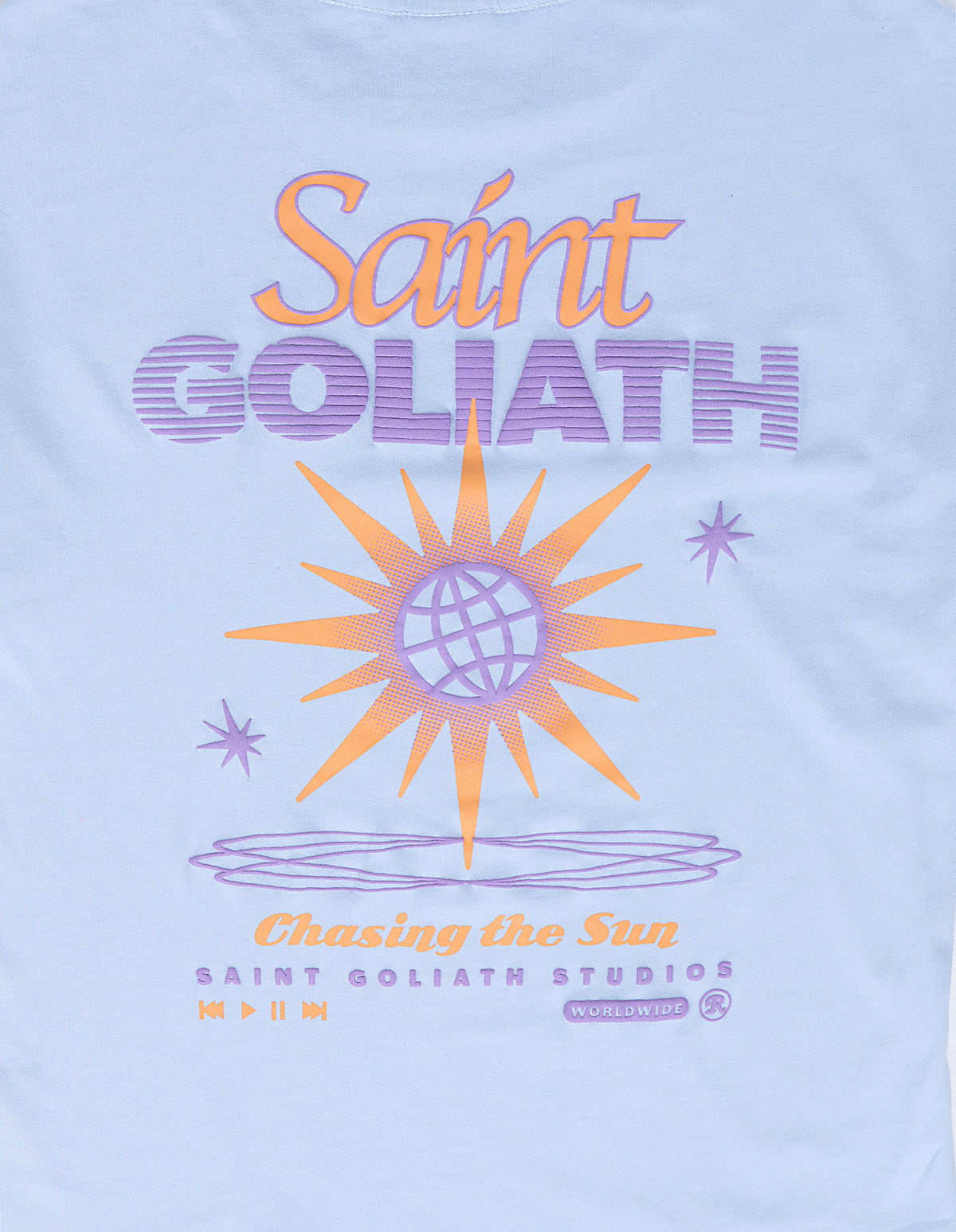 Teen Spin Tee Blue