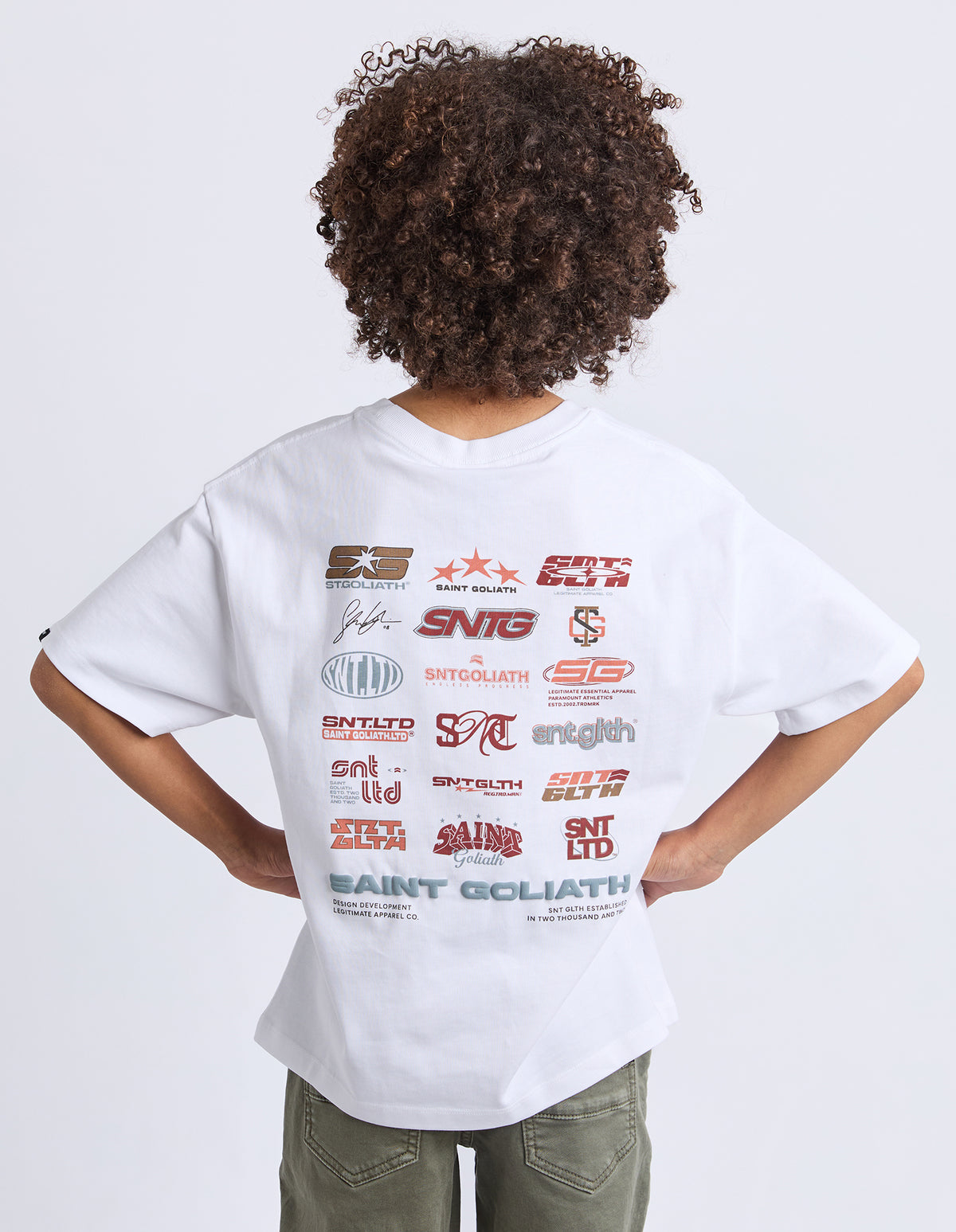 Teen Logo Series Tee White