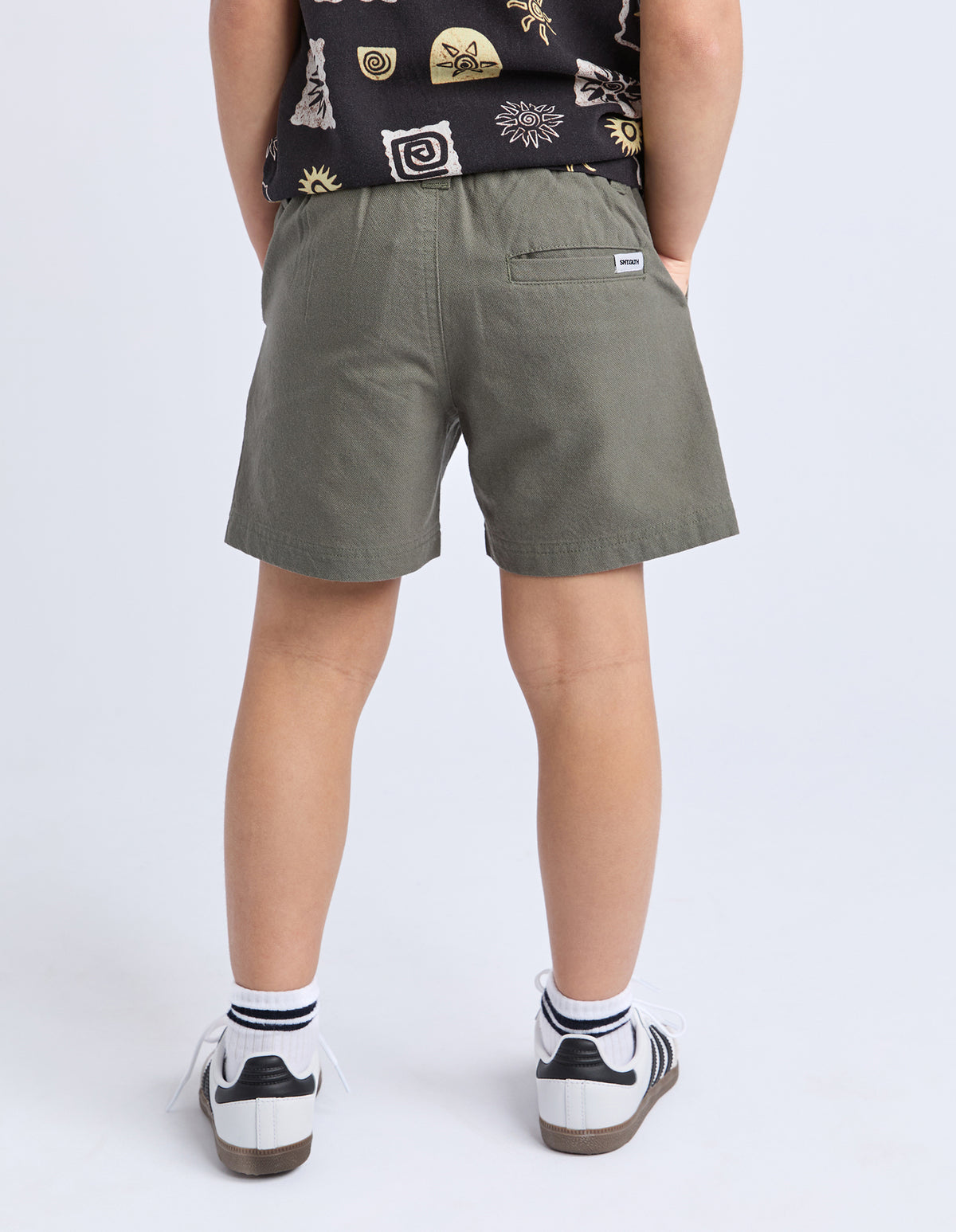 Kids Holiday Short Khaki