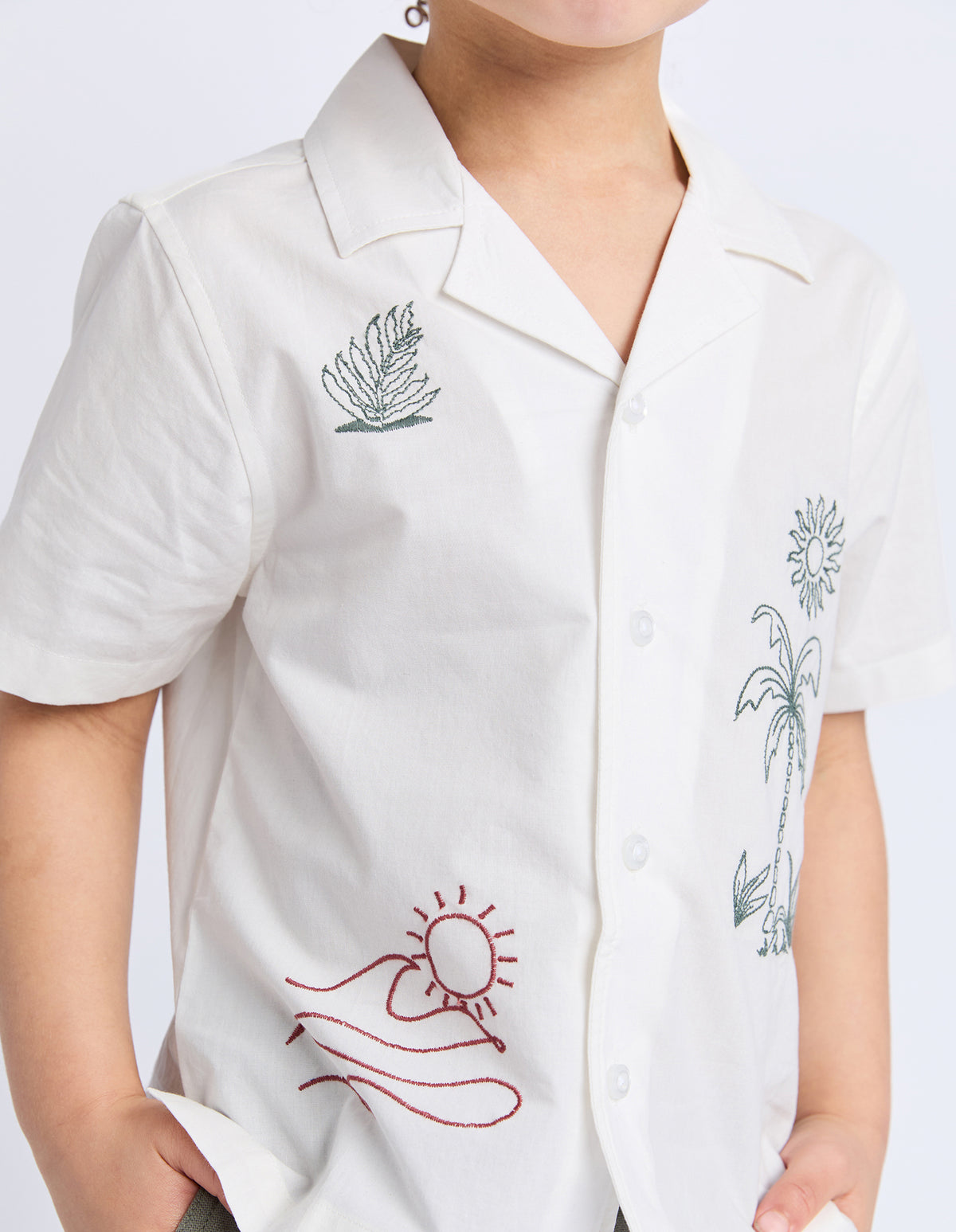 Kids All Day Shirt White