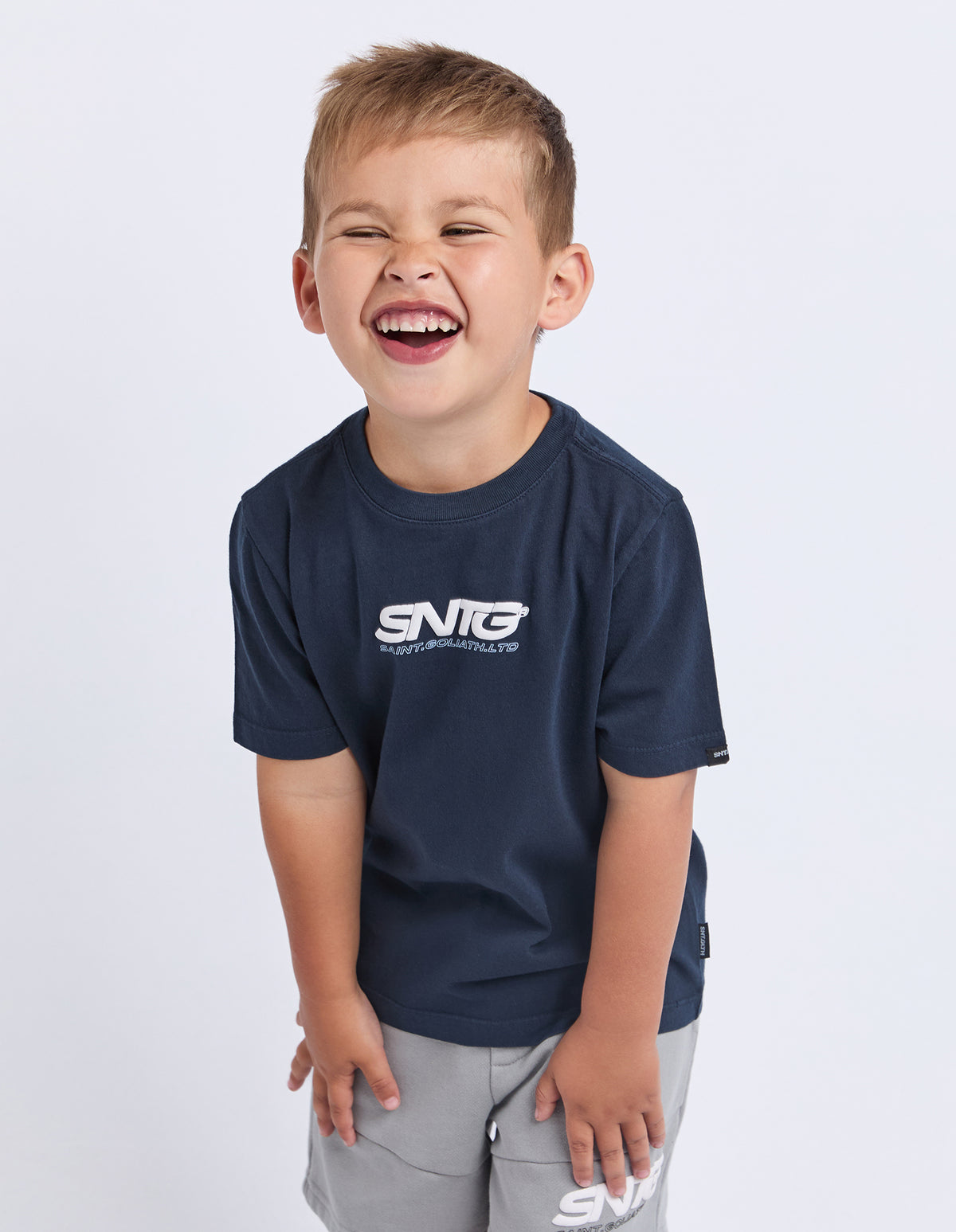 Kids Challenger Tee Navy