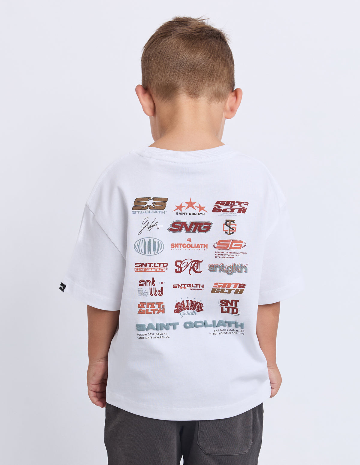 Kids Logo Series Tee White