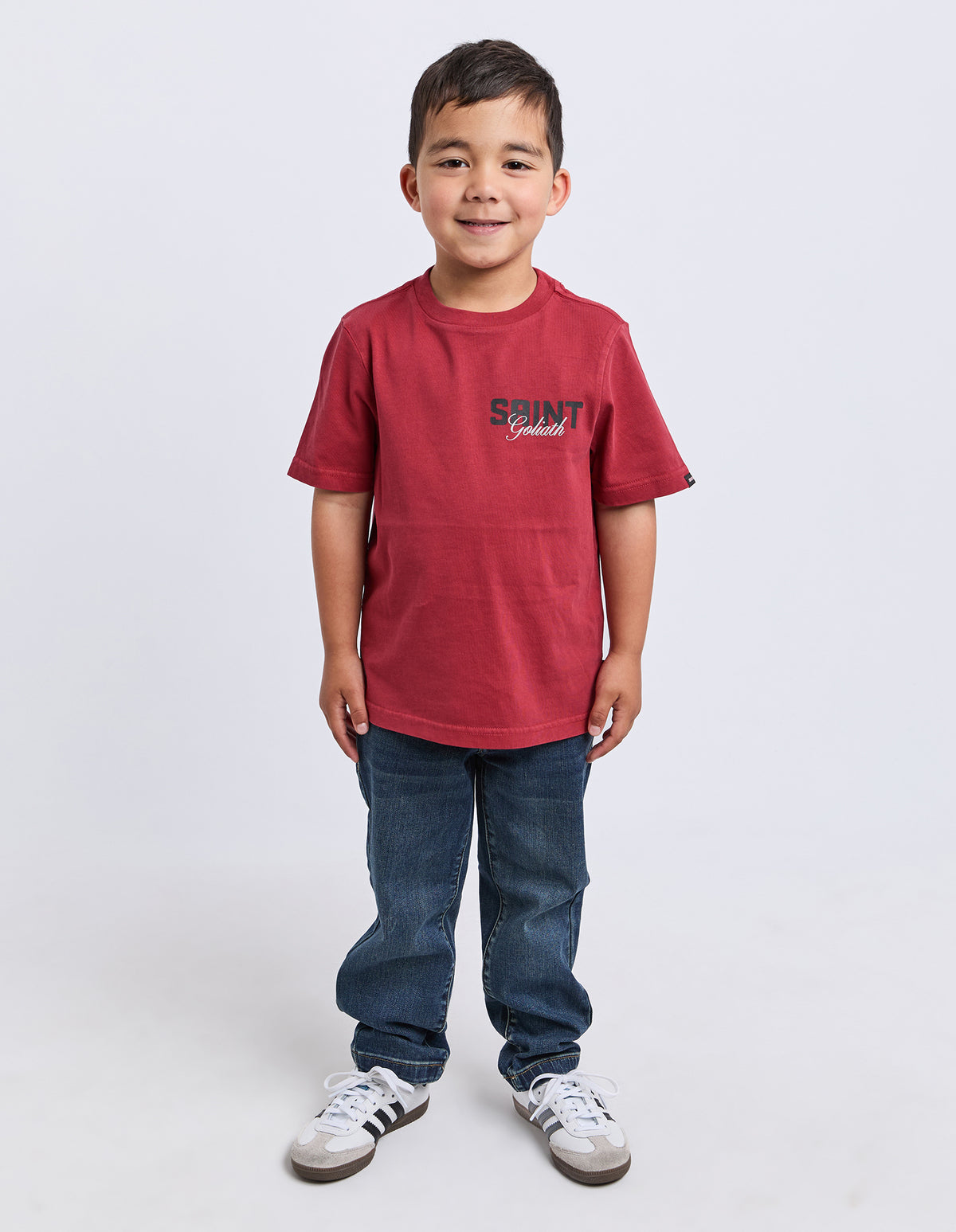 Kids Upside Tee Red