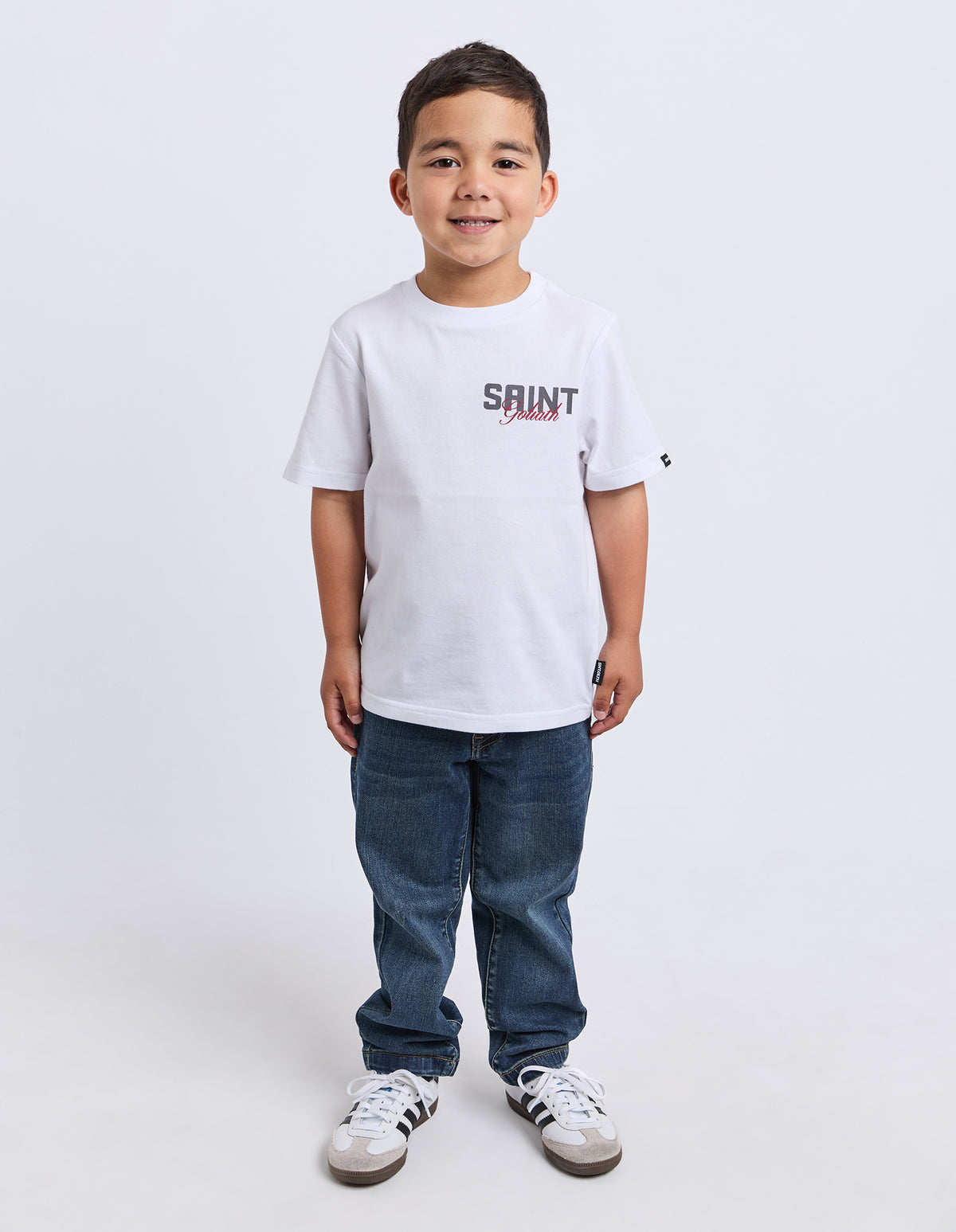 Kids Upside Tee White
