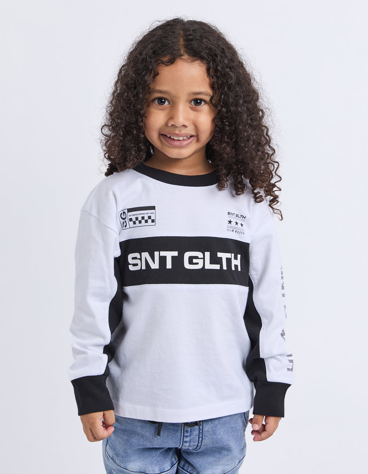 Kids 247 Long Sleeve Tee White