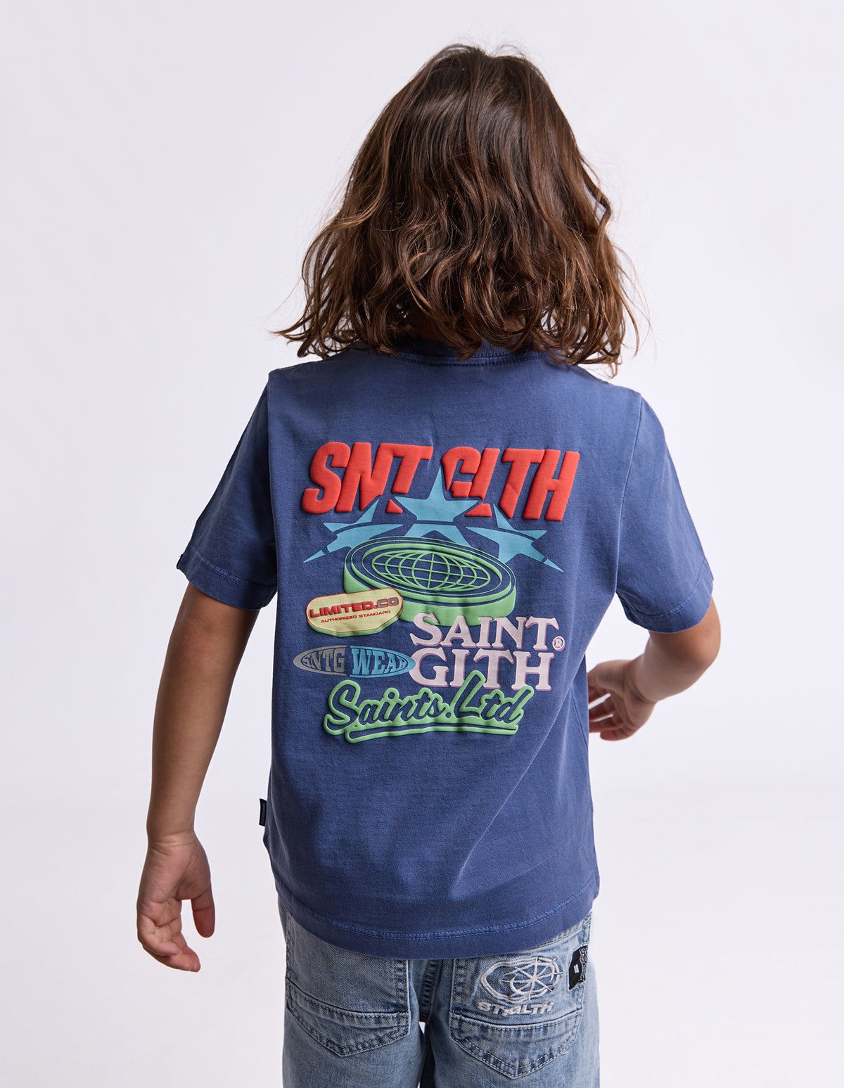 Kids The Standard Tee Navy