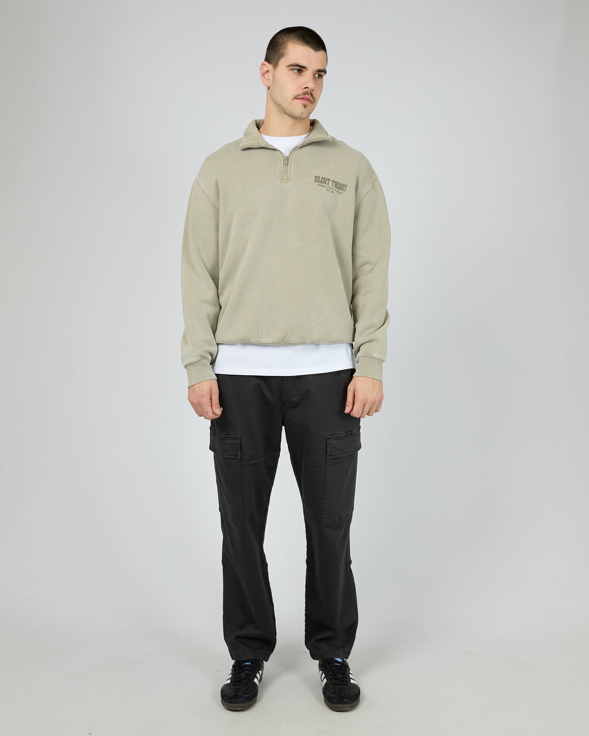 Conflict Quarter Zip Khaki