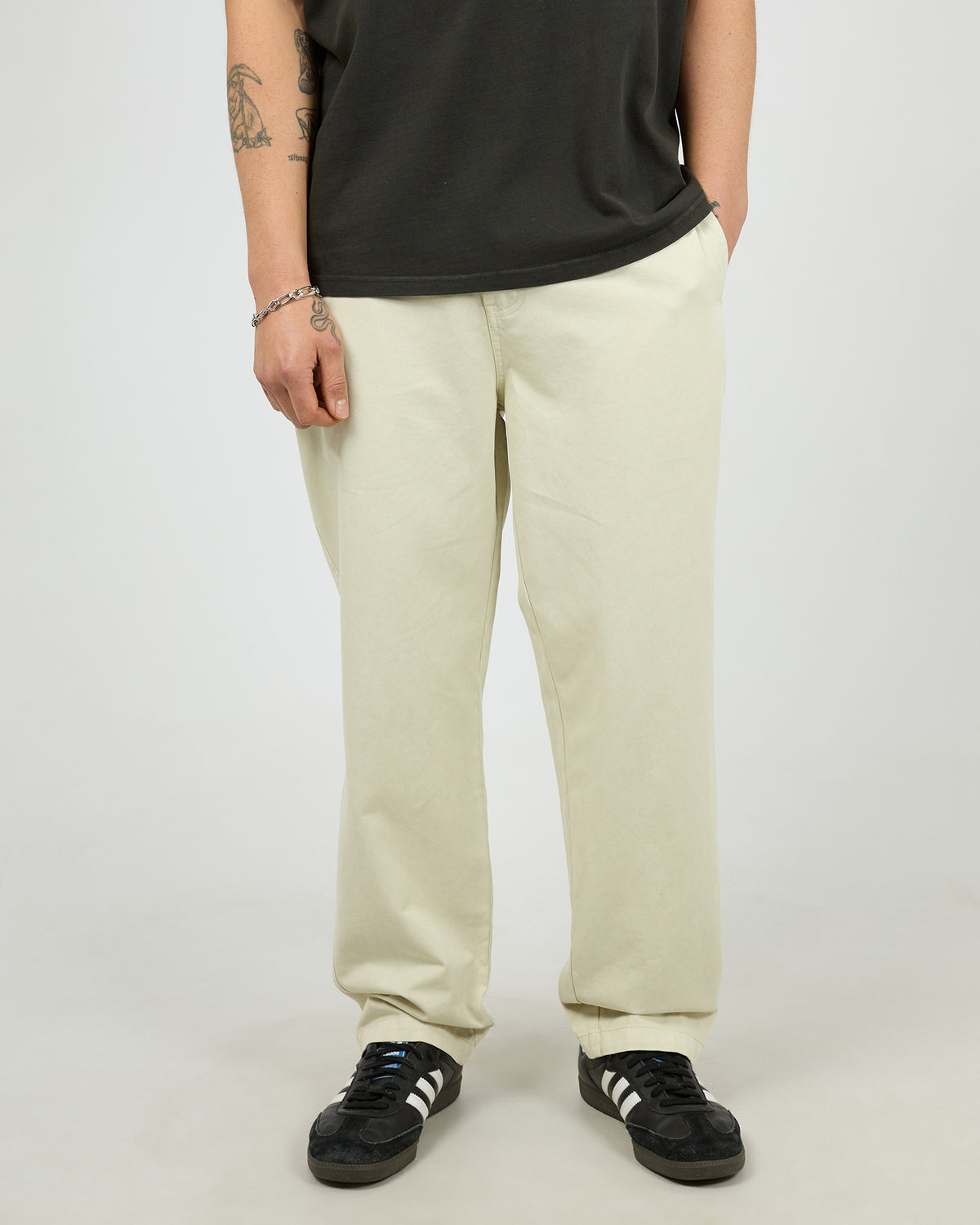 Relaxed Straight Chino Natural