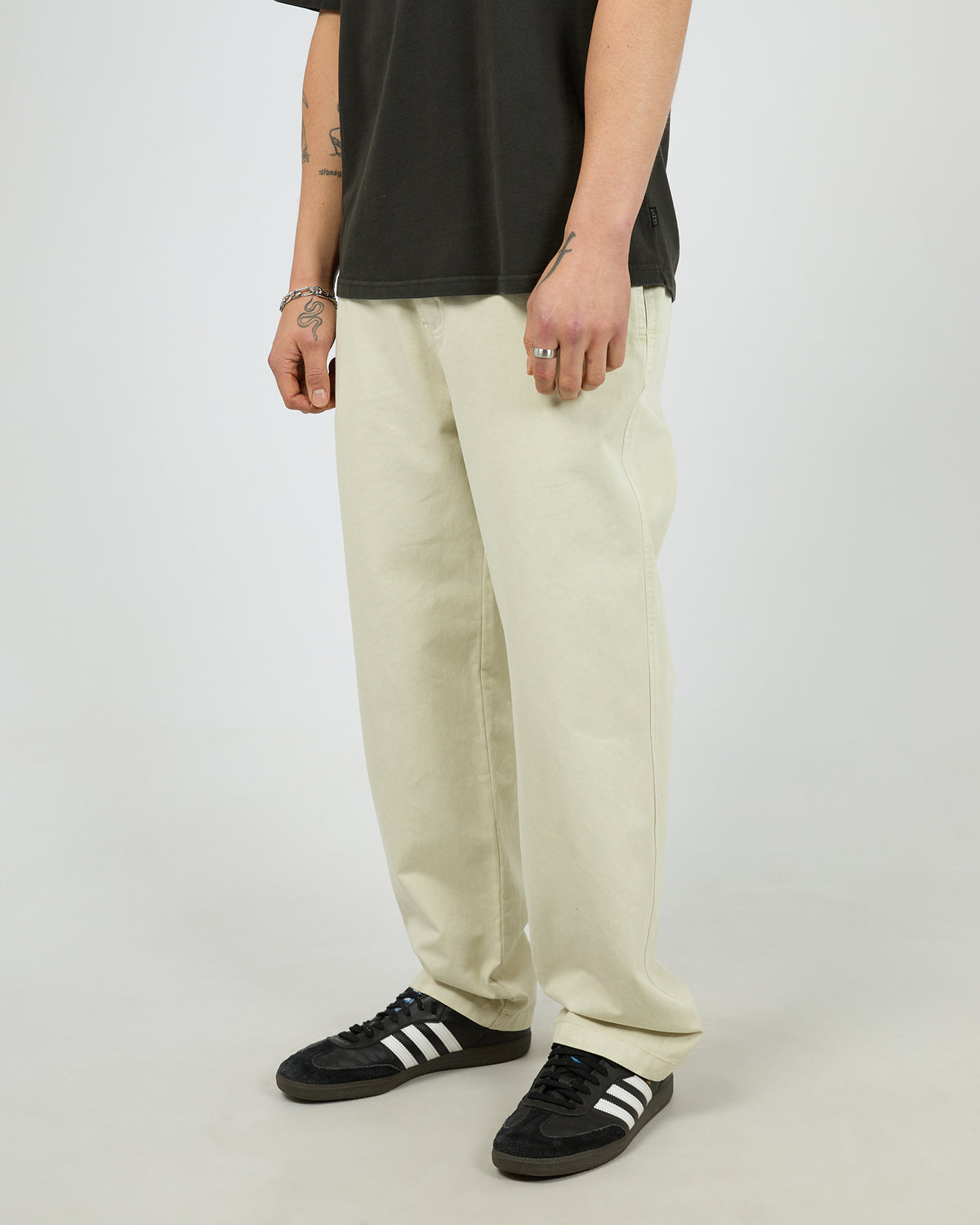 Relaxed Straight Chino Natural