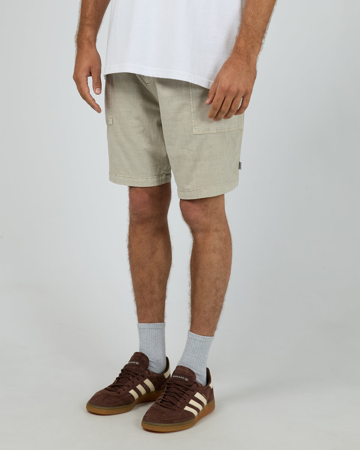 Ew Patch Pocket Short Brown