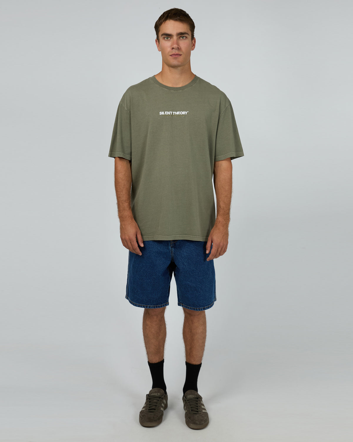 Stayin Ahead Tee Olive