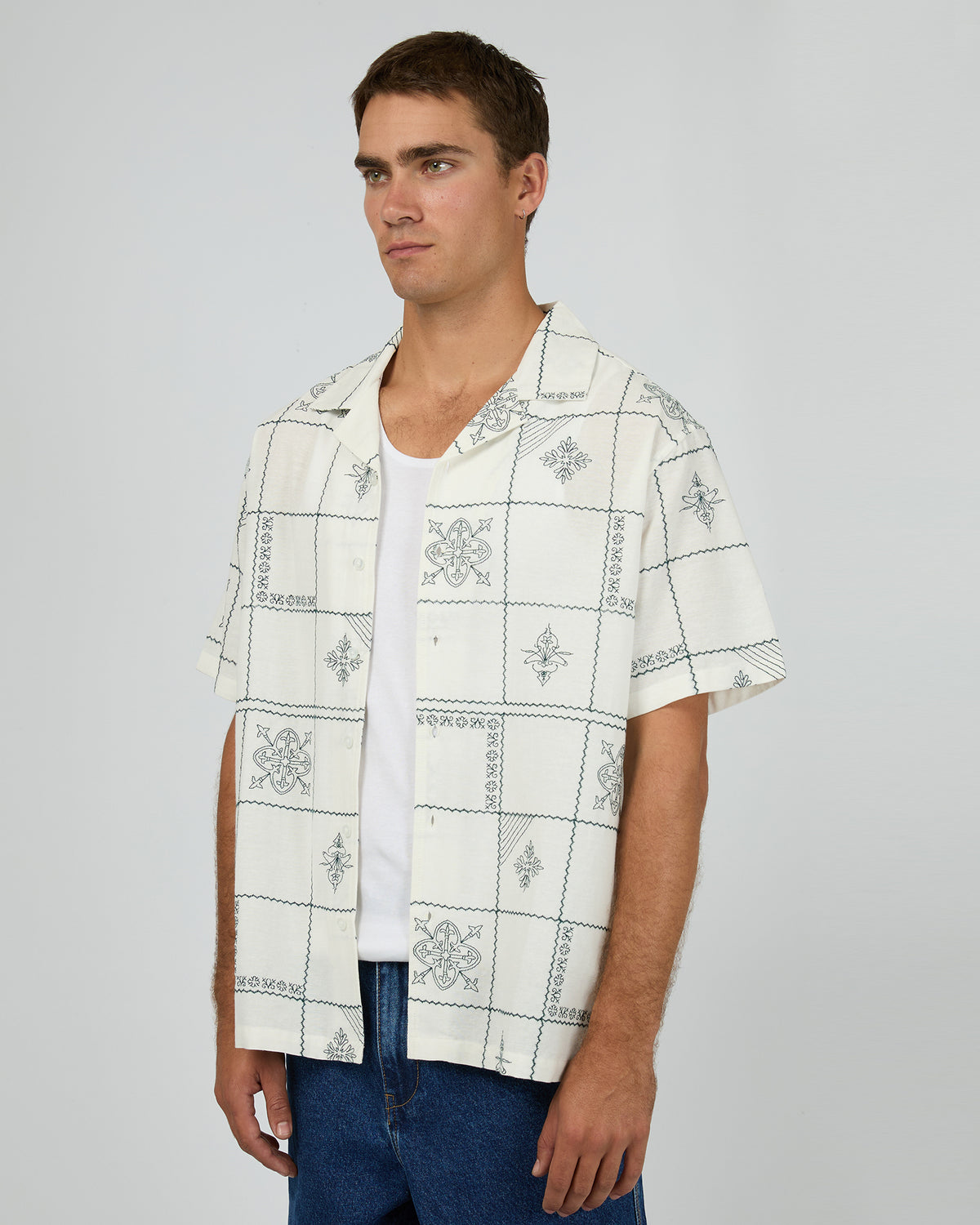 Icon Short Sleeve Shirt White