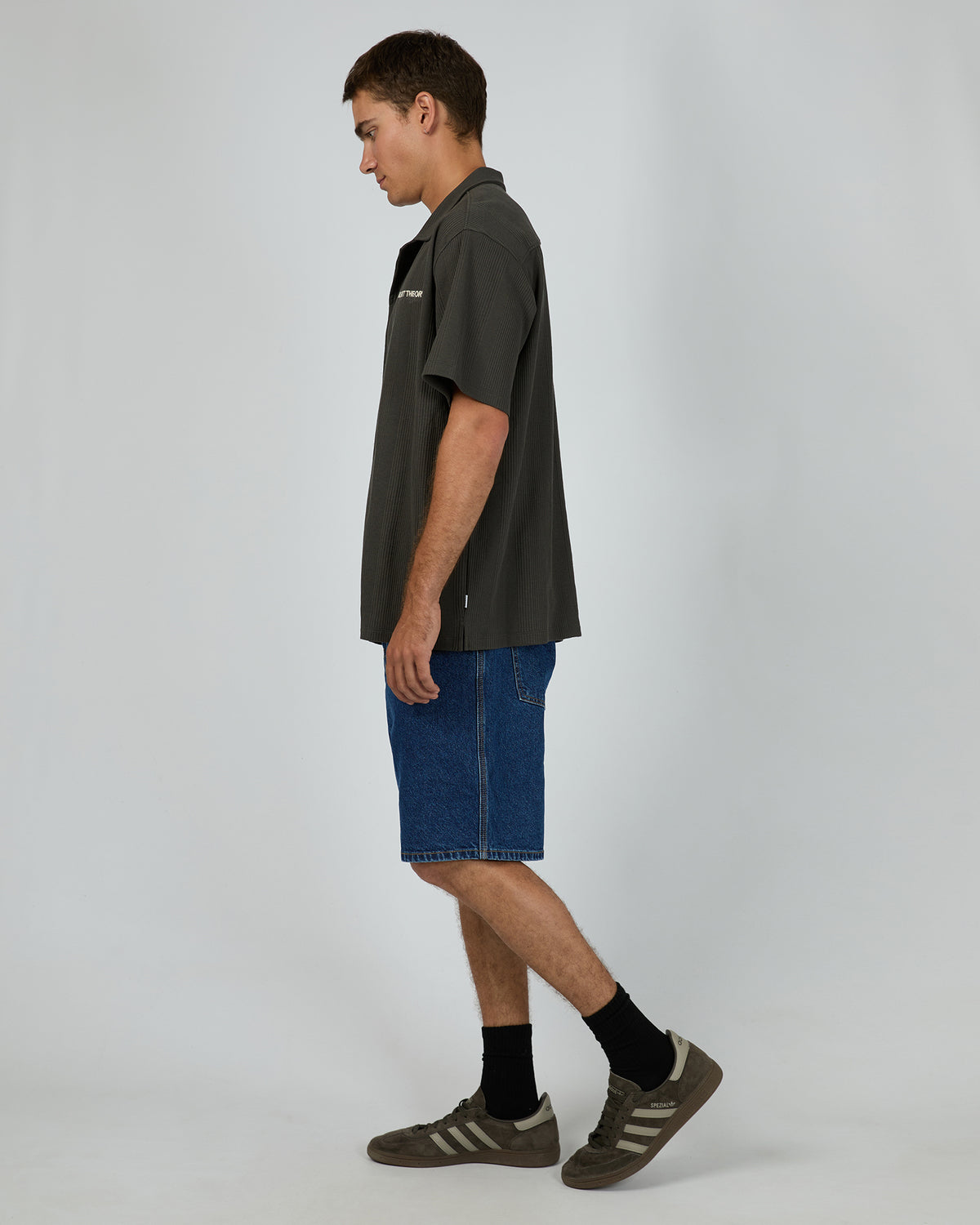 Rico Ss Shirt Charcoal