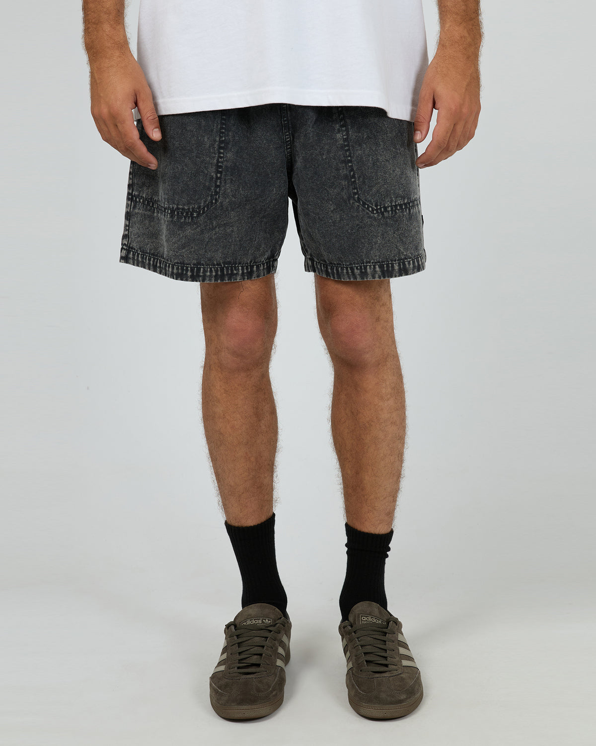 All Rounder Short Washed Black