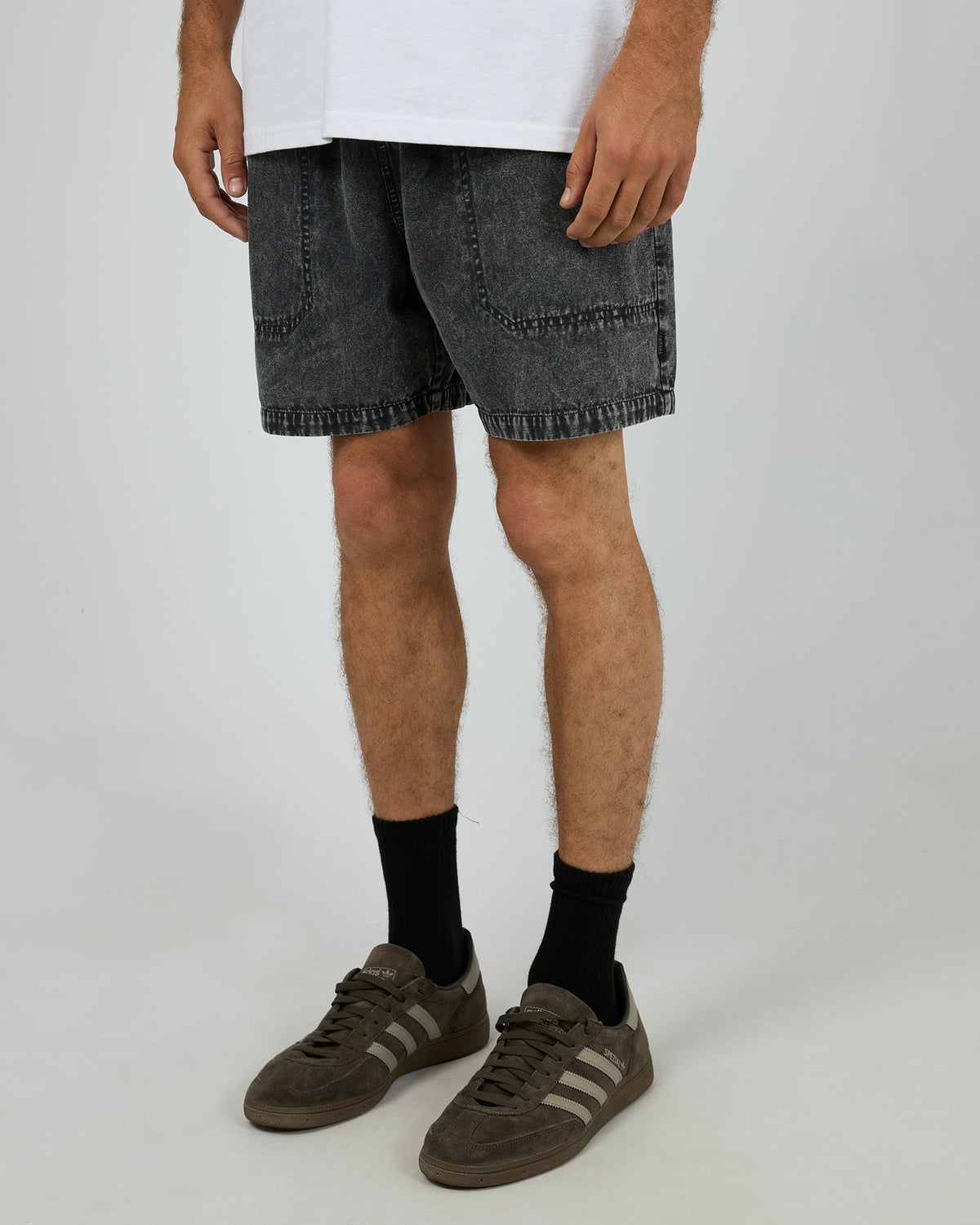 All Rounder Short Washed Black