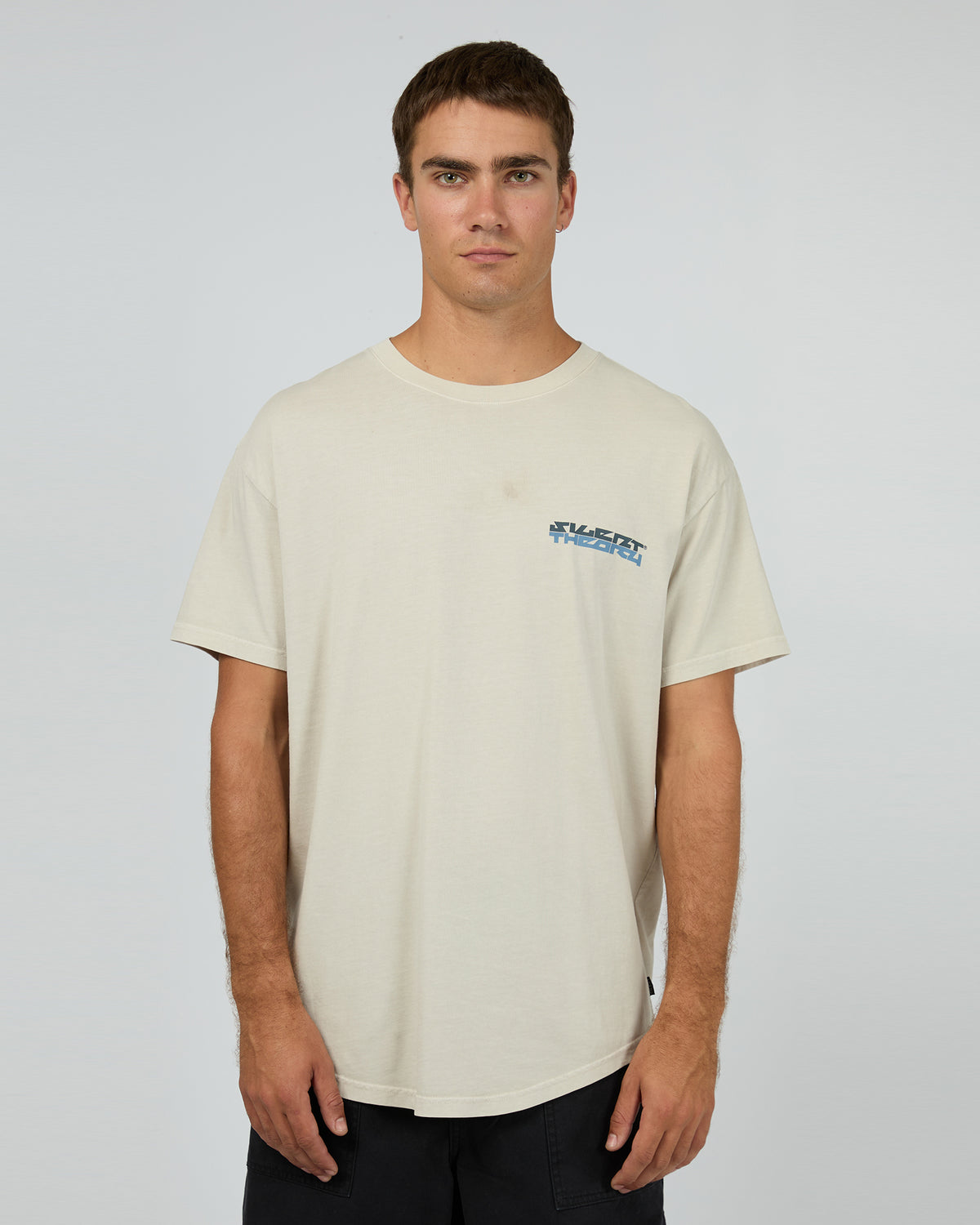 Rail Scoop Tee Grey