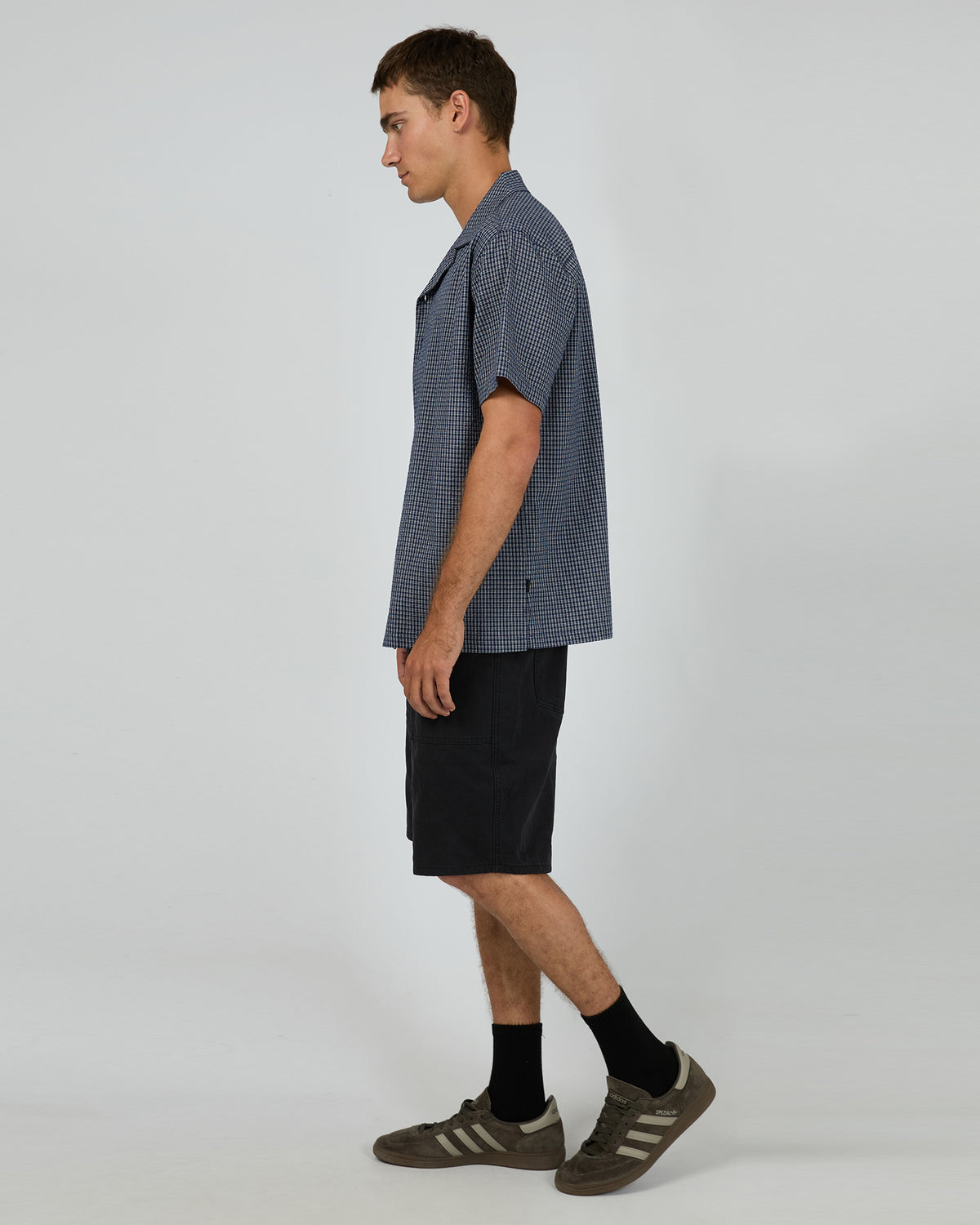Flinders Short Sleeve Shirt Navy