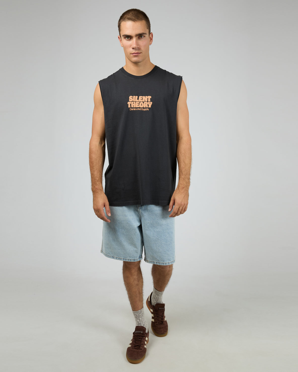 Brezzer Muscle Washed Black