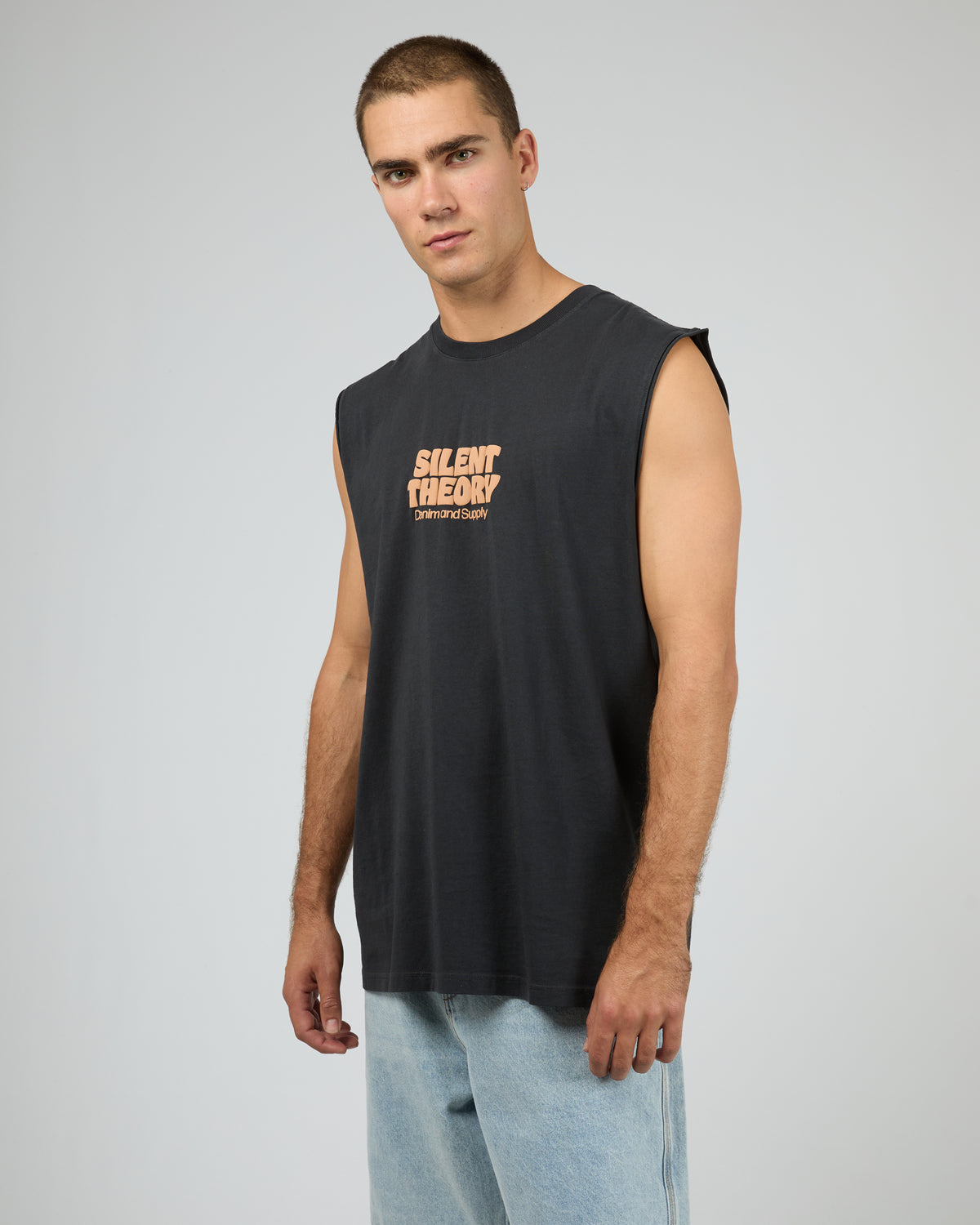 Brezzer Muscle Washed Black