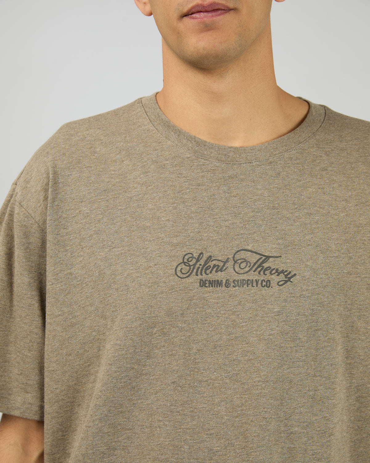 Rider Tee Brown Marle