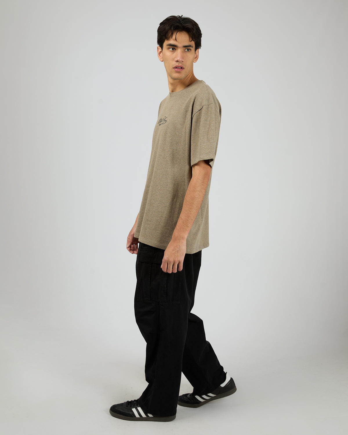 Rider Tee Brown Marle