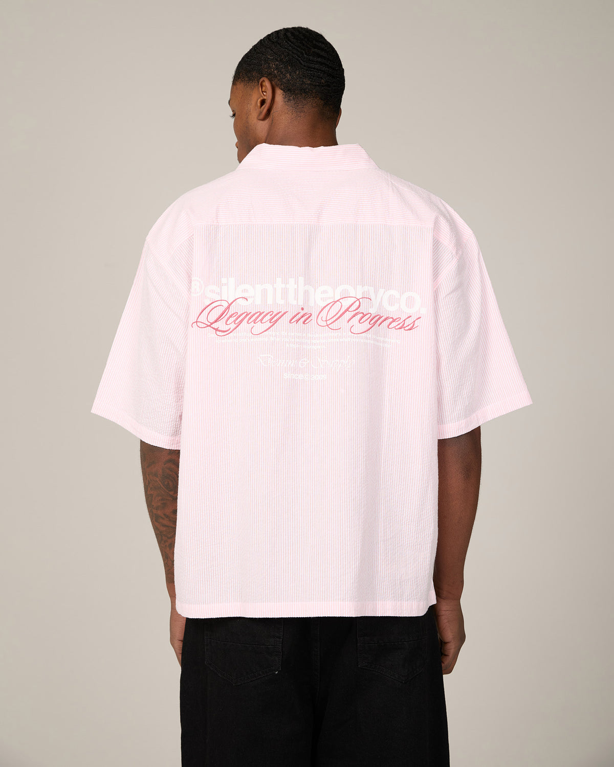 Legacy Short Sleeve Shirt Pink