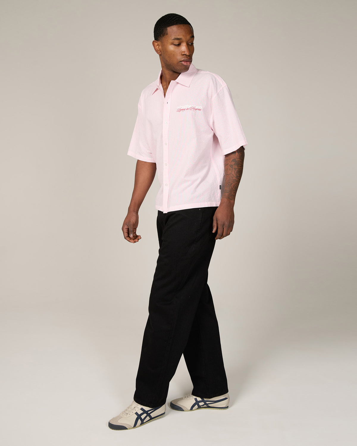 Legacy Short Sleeve Shirt Pink