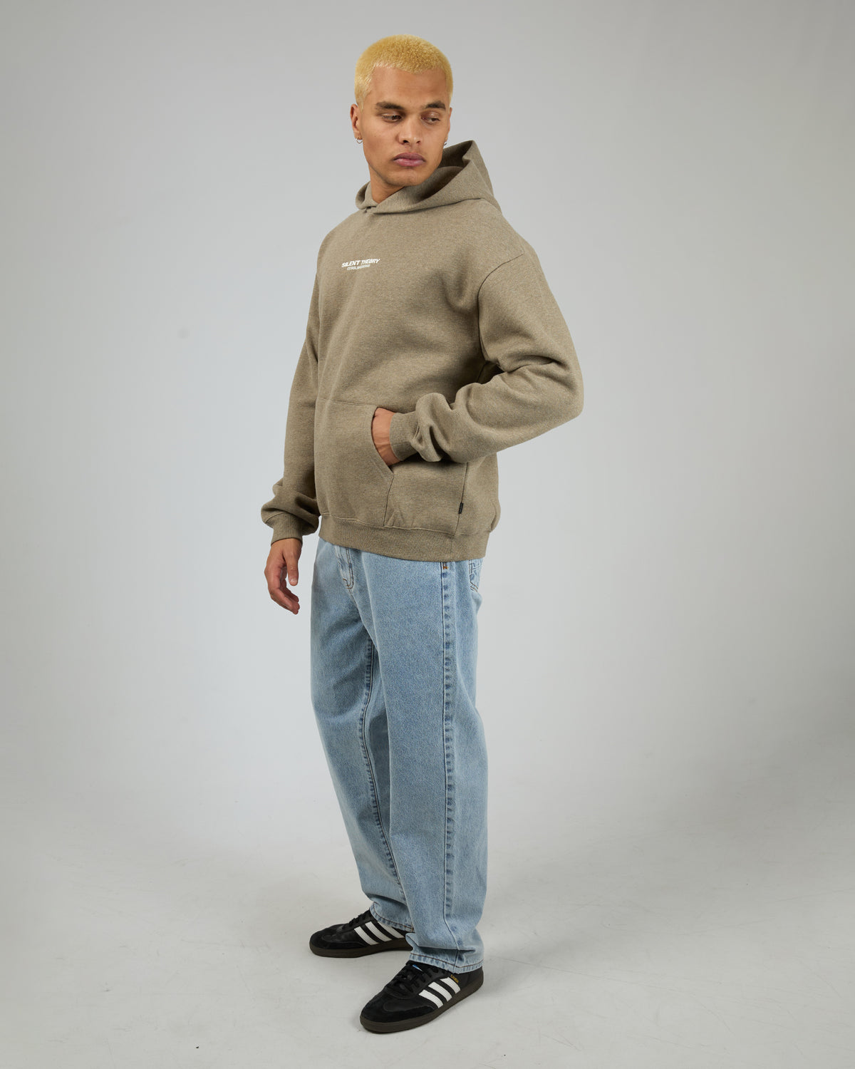 Essential Theory Hoodie Brown Marle
