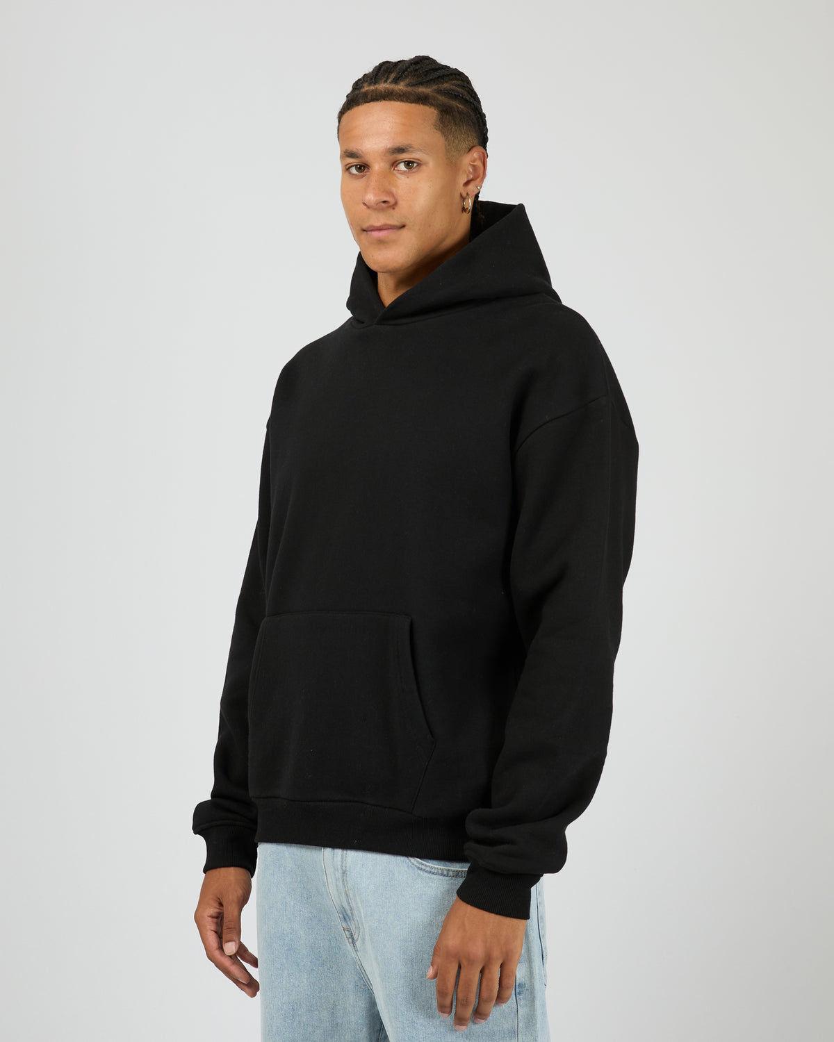 Box Hoodie Black