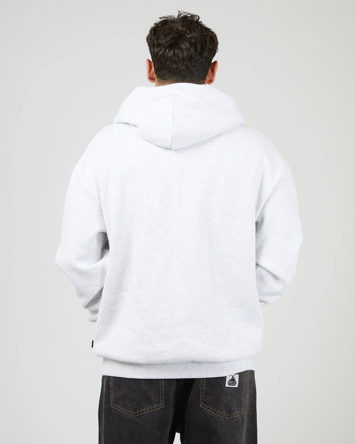 Box Hoodie Grey Marle
