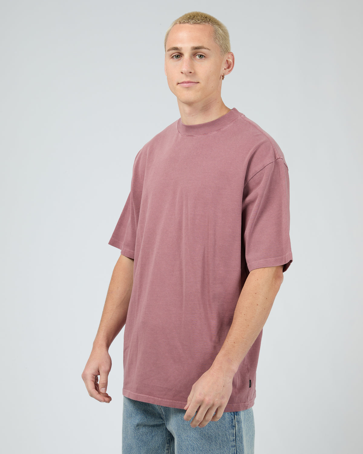 Heavy Weight Tee Plum