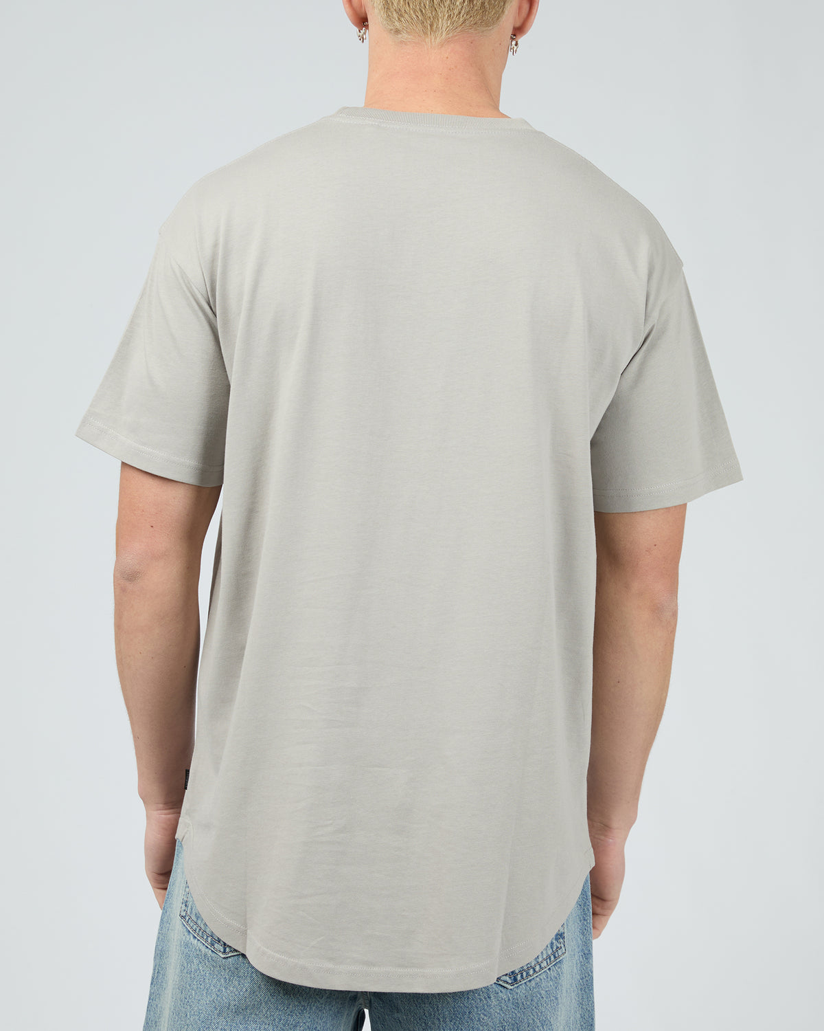 Solid Tail Tee Grey
