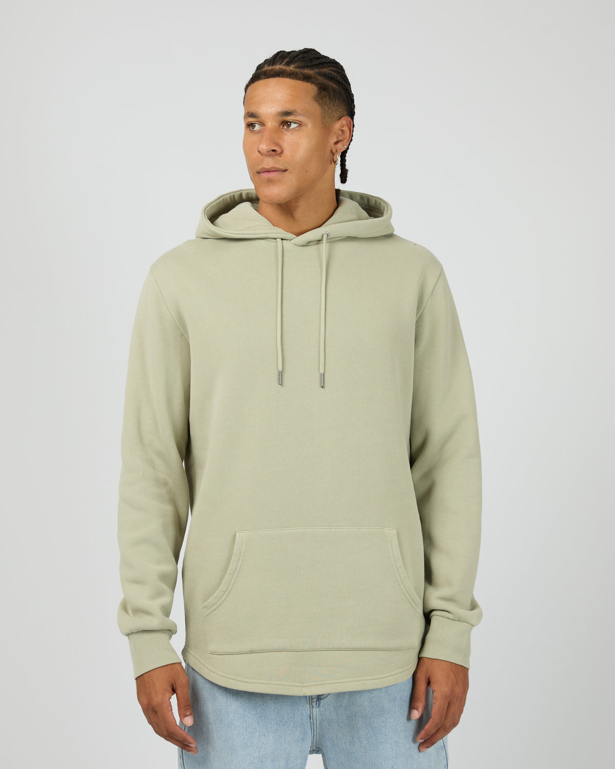 Scoop Hoodie Sage