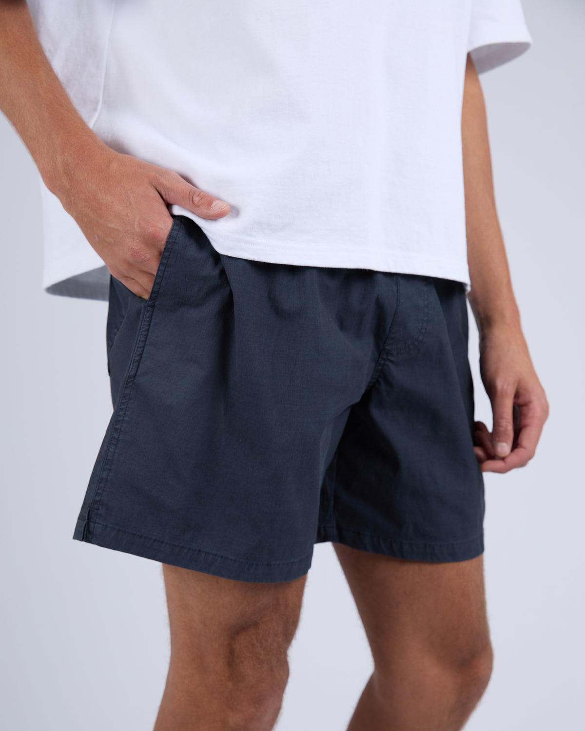 Tres Short Navy