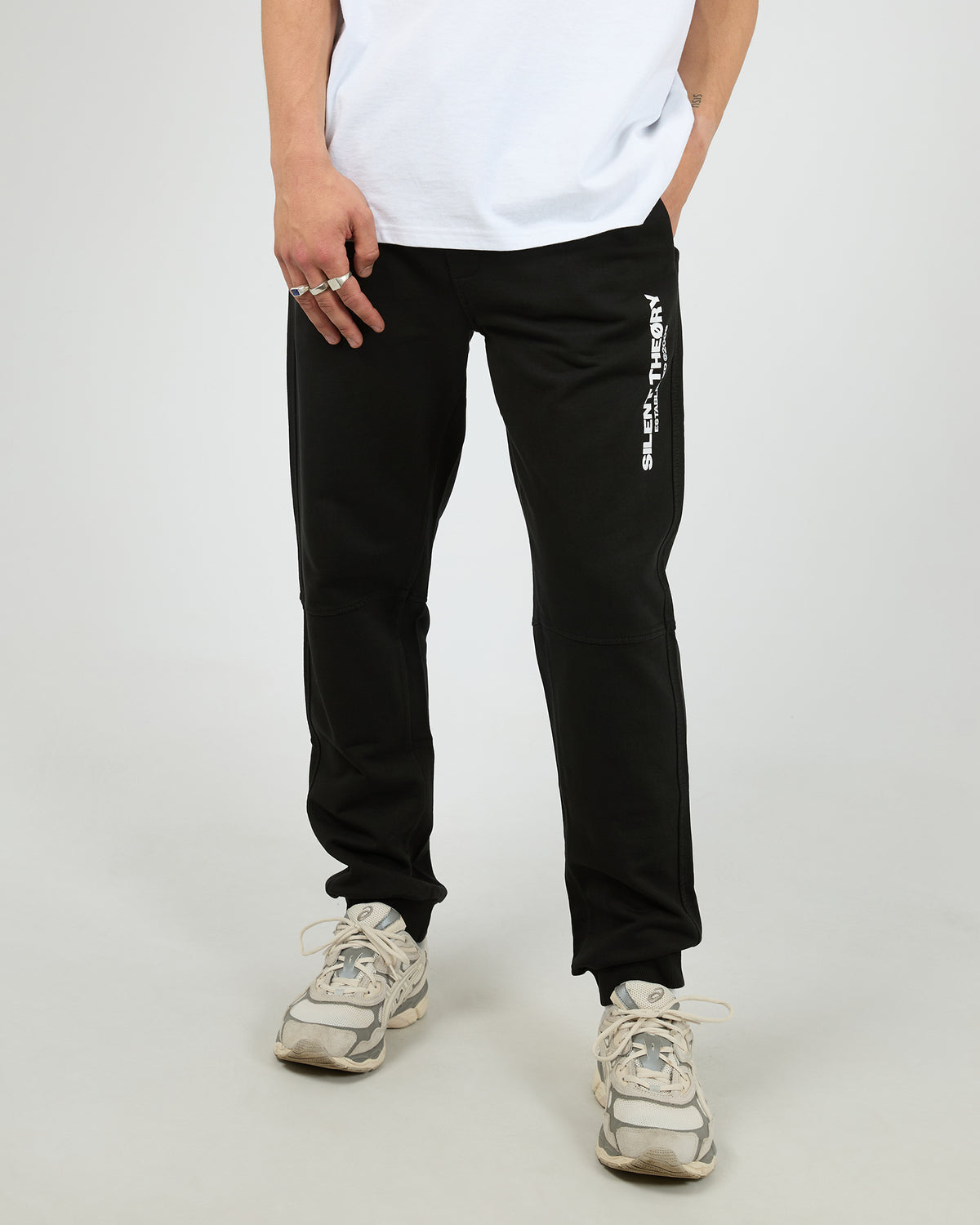 Pigment Fleece Pant Washed Black
