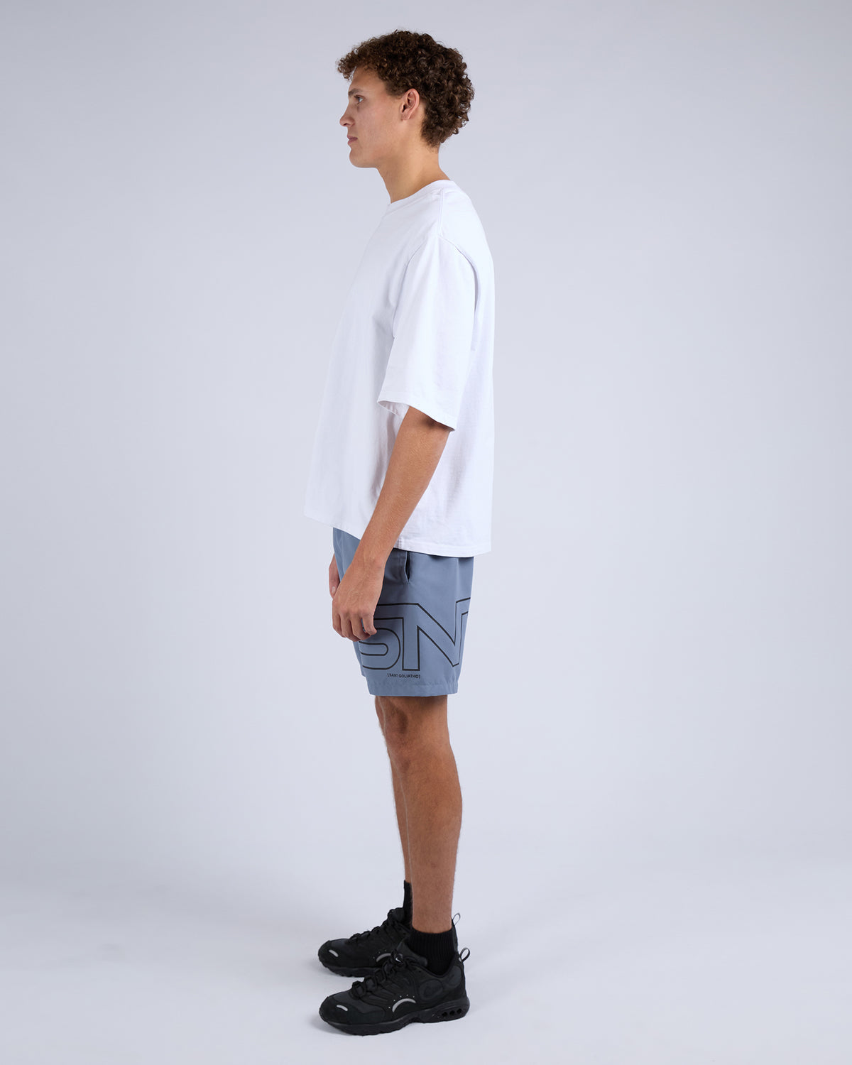 Link Volley Short Steel Blue