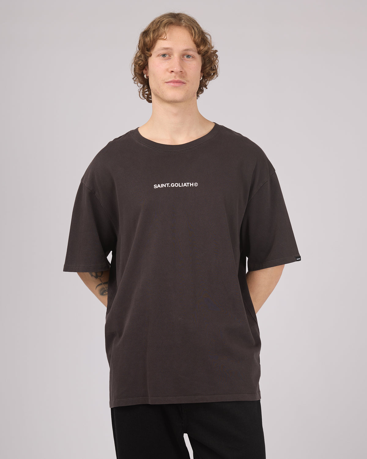 Id Tee Washed Black