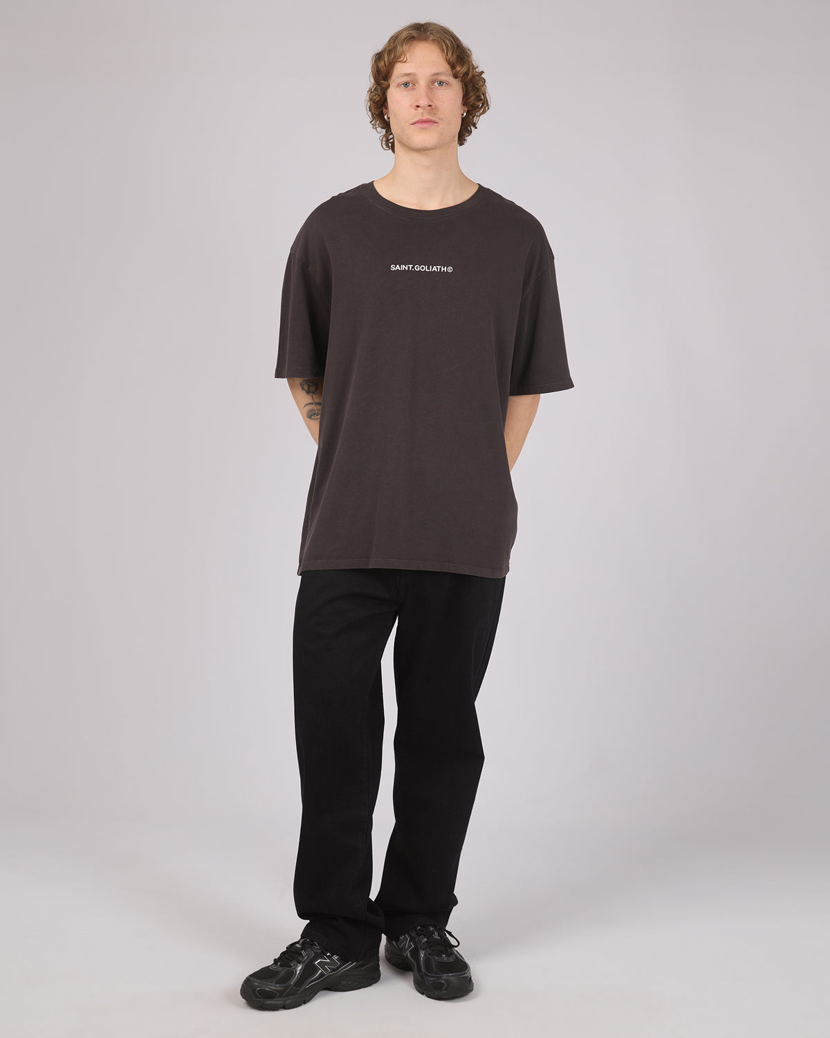 Id Tee Washed Black