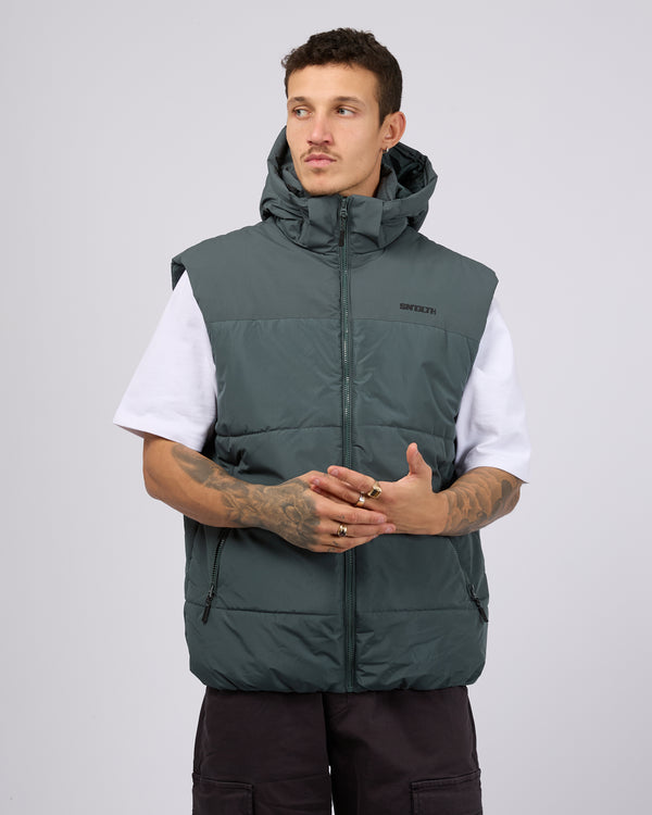 Optima Puffer Vest Green Edge Clothing