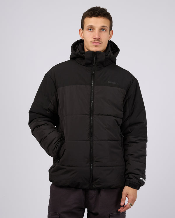 Optima Puffer Jacket Black Edge Clothing - Main Image