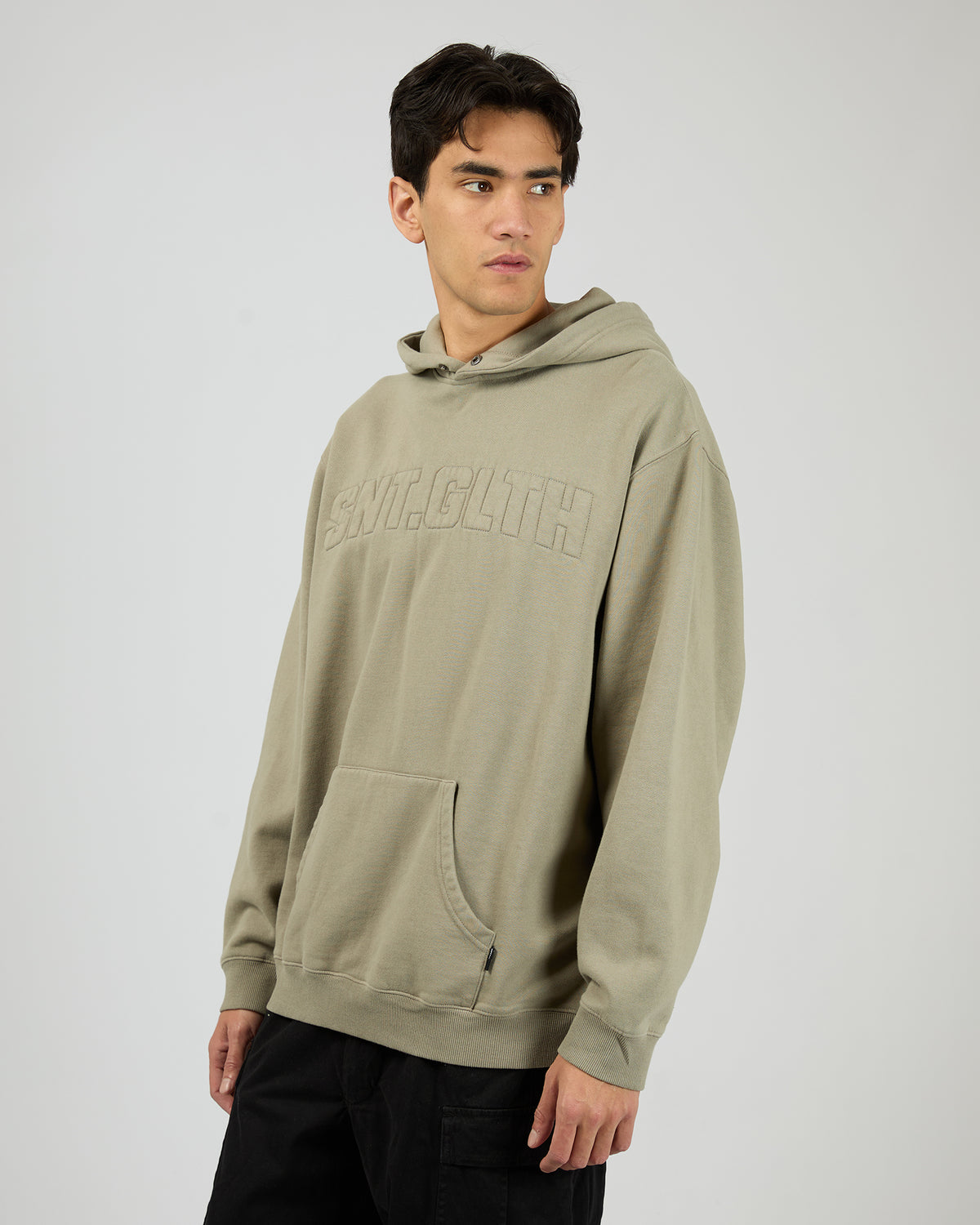 Raised Hoodie Vintage Khaki
