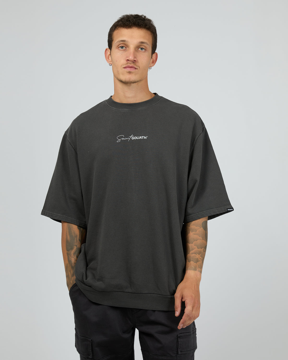 Programme Fleece Tee Steel Blue