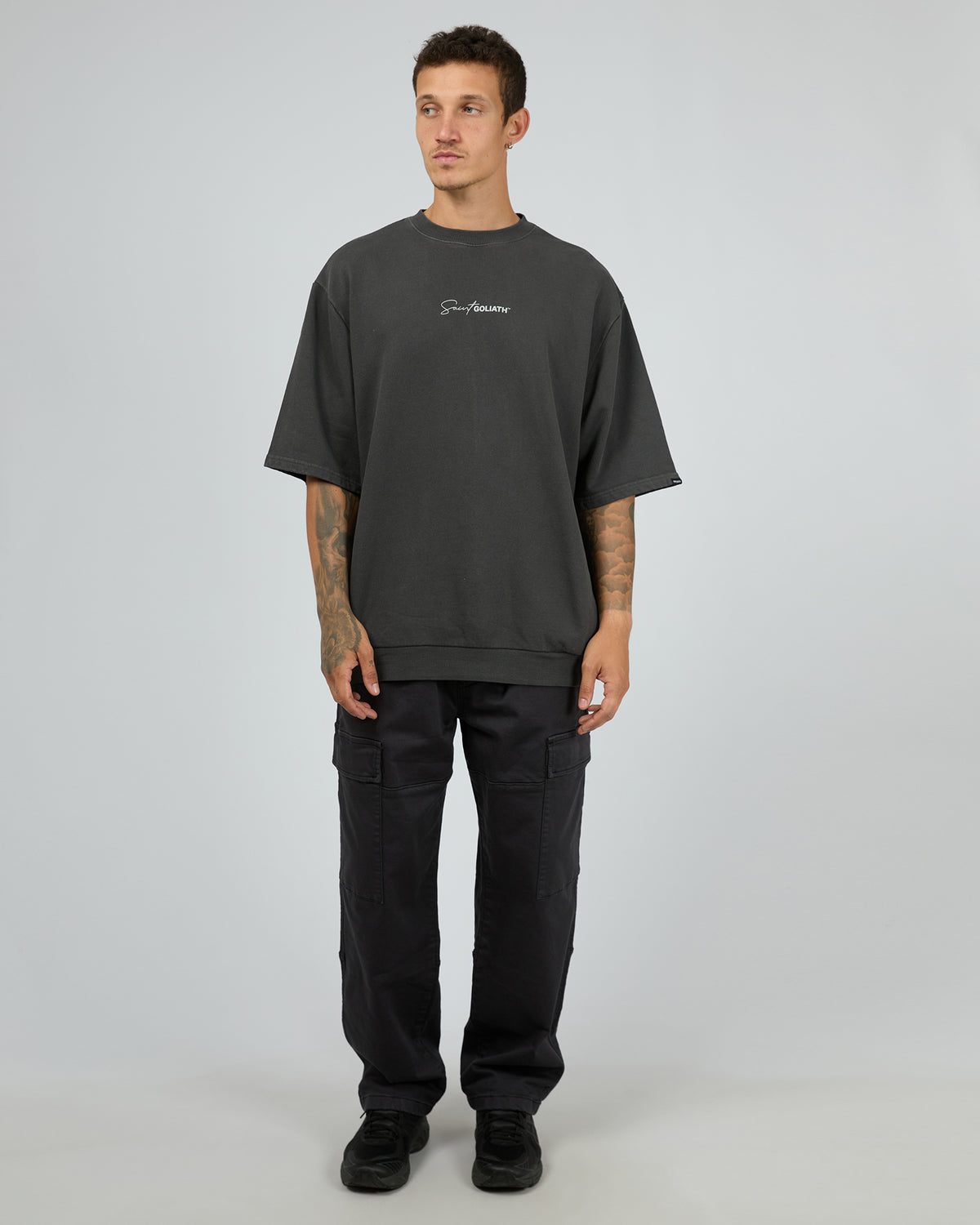 Programme Fleece Tee Steel Blue