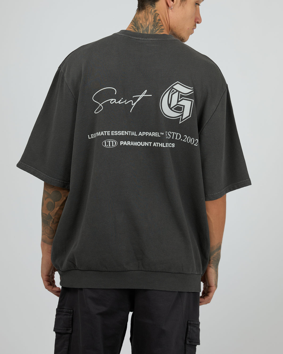 Programme Fleece Tee Steel Blue