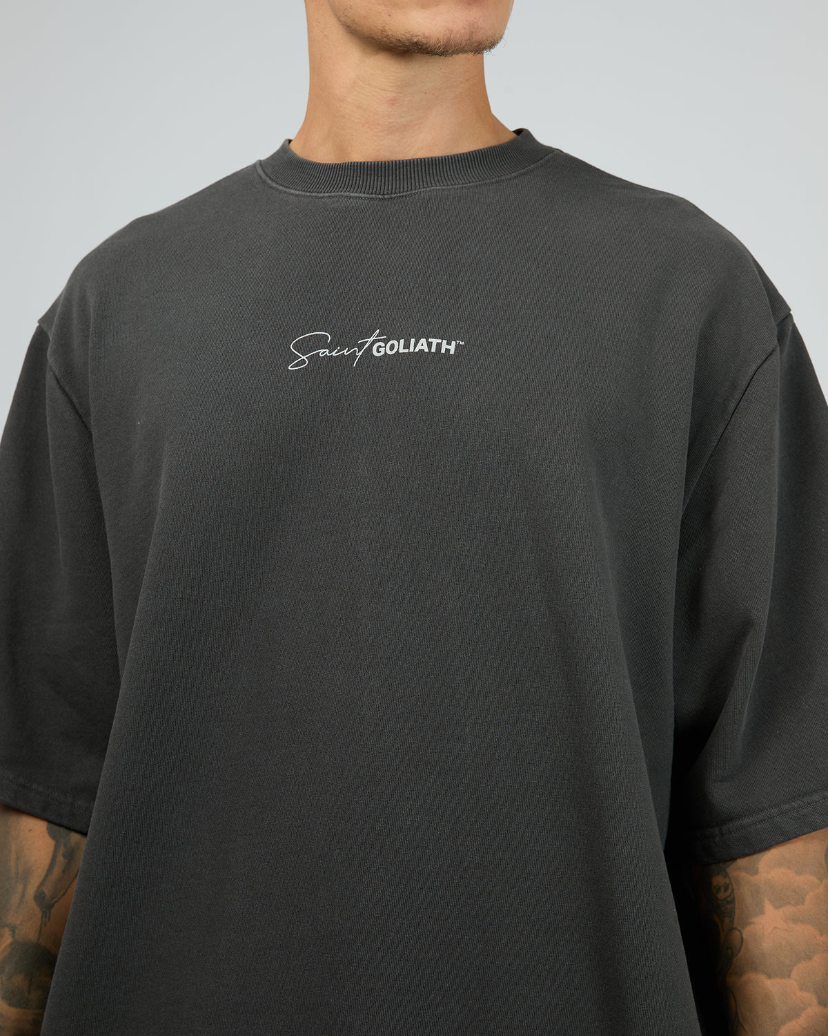 Programme Fleece Tee Steel Blue