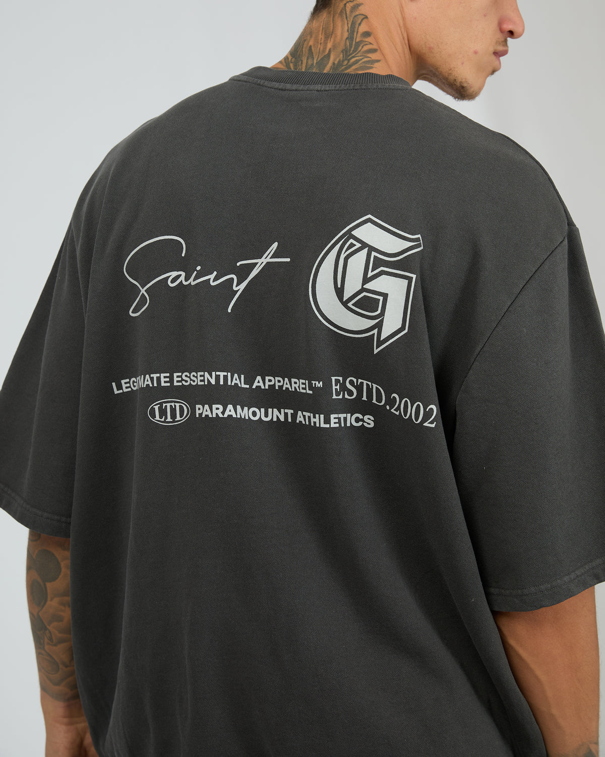 Programme Fleece Tee Steel Blue