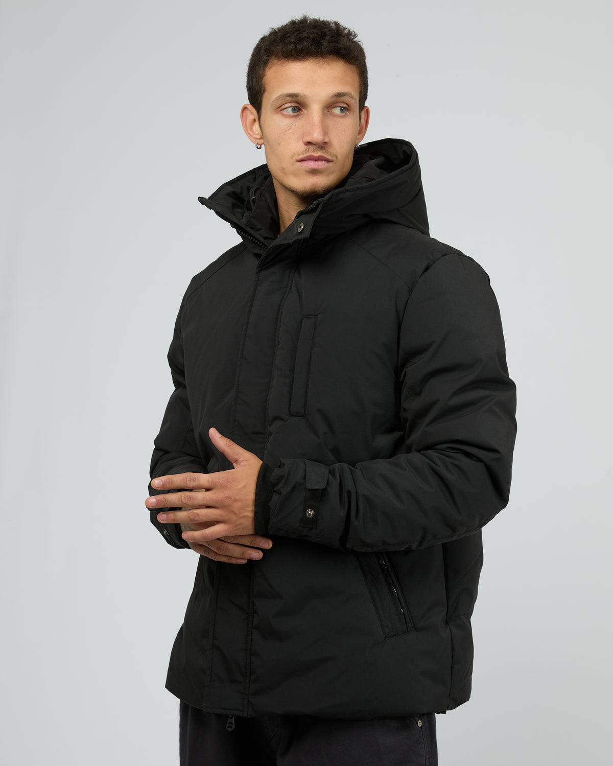 Hex Jacket Black