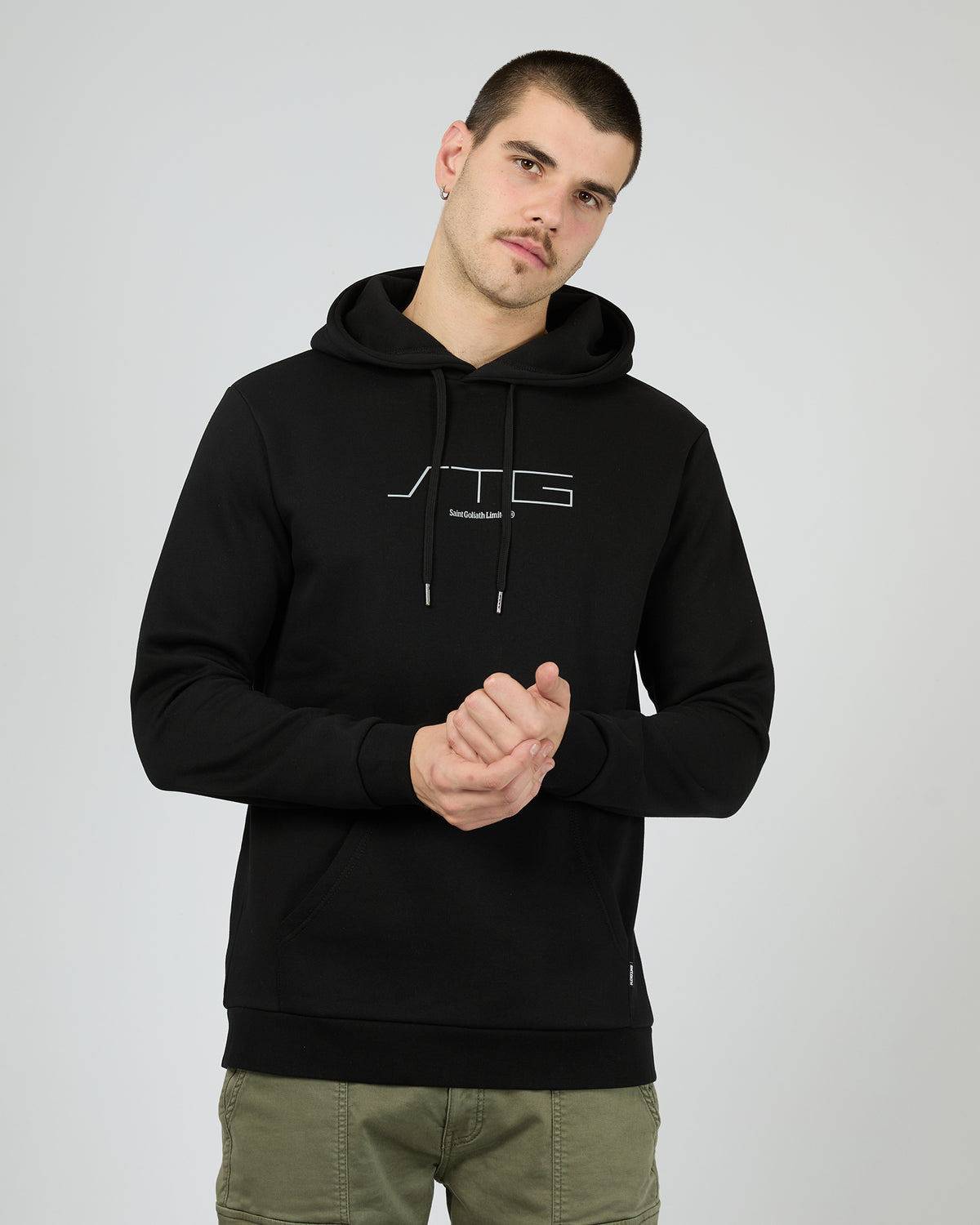 Wired Reflective Hoodie Black