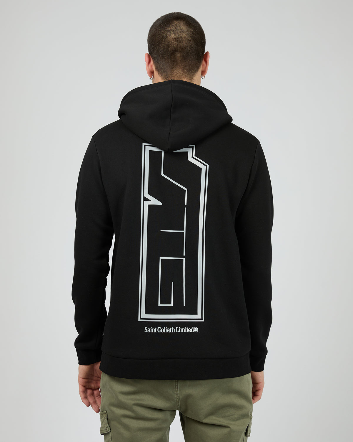 Wired Reflective Hoodie Black